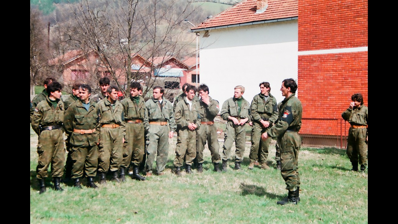 Прва годишњица специјалаца из Шековића,  20.3. 1994. прилог Српске телевизије са Пала