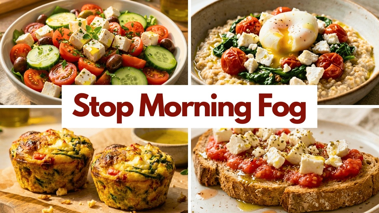 5 Mediterranean Breakfasts to Quietly  Clear Your Morning Brain Fog
