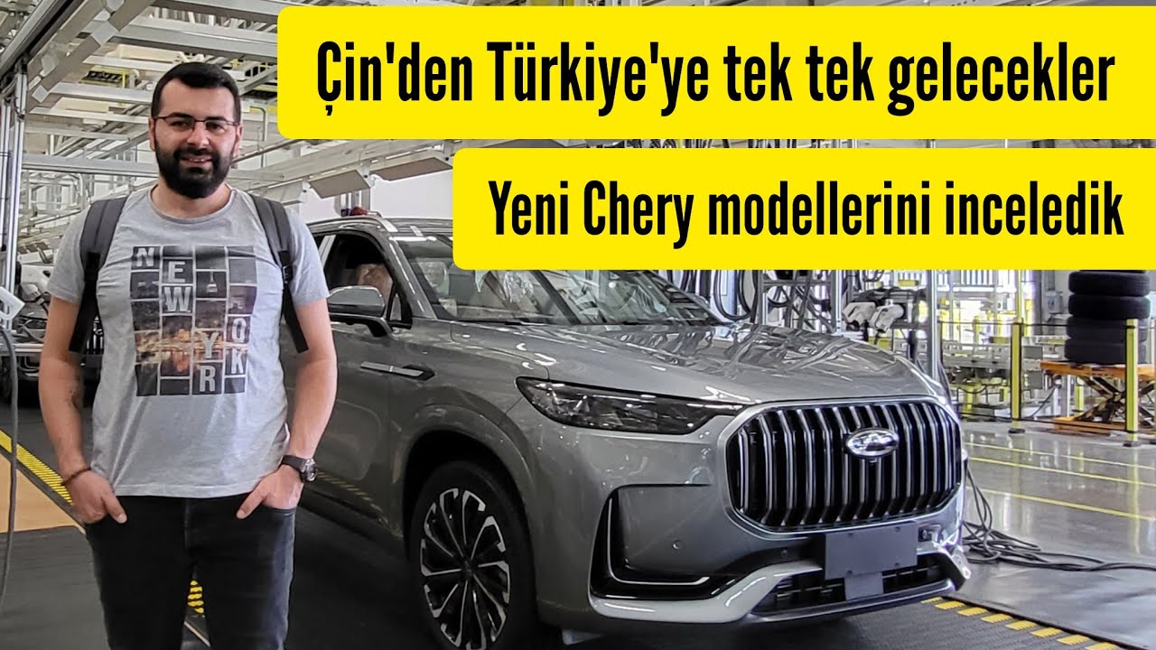 Chery'nin Türkiye'ye gelecek modellerini Çin'de inceledik - Şaşırtacak #chery #jaecoo #omoda #exeed