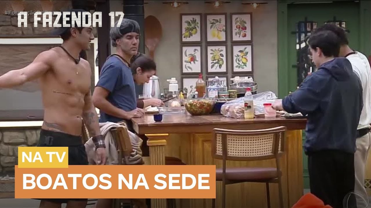 Ap&oacute;s fofoca, Duda Wendling e Will Guimar&atilde;es tiram satisfa&ccedil;&atilde;o com Dudu Camargo | A Fazenda 17