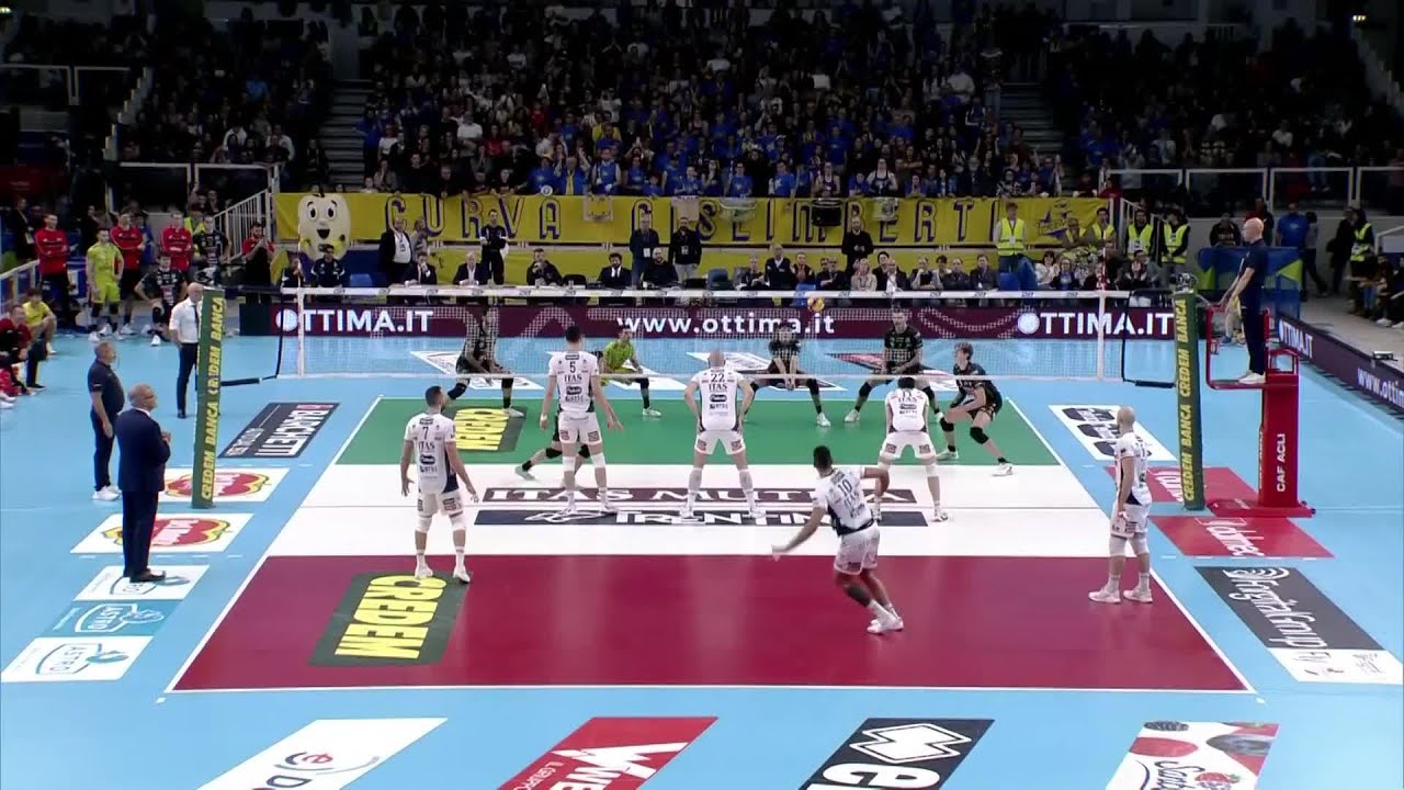 Itas Trentino vs. Cucine Lube Civitanova - Superlega Credem Banca VBTV Match Highlights