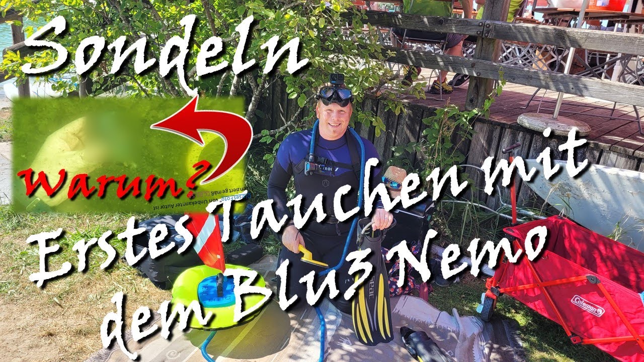 Erstes Sondeln mit dem Blu3 Nemo