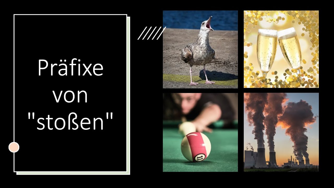 Pr&auml;fixe von sto&szlig;en (C1 / C2)