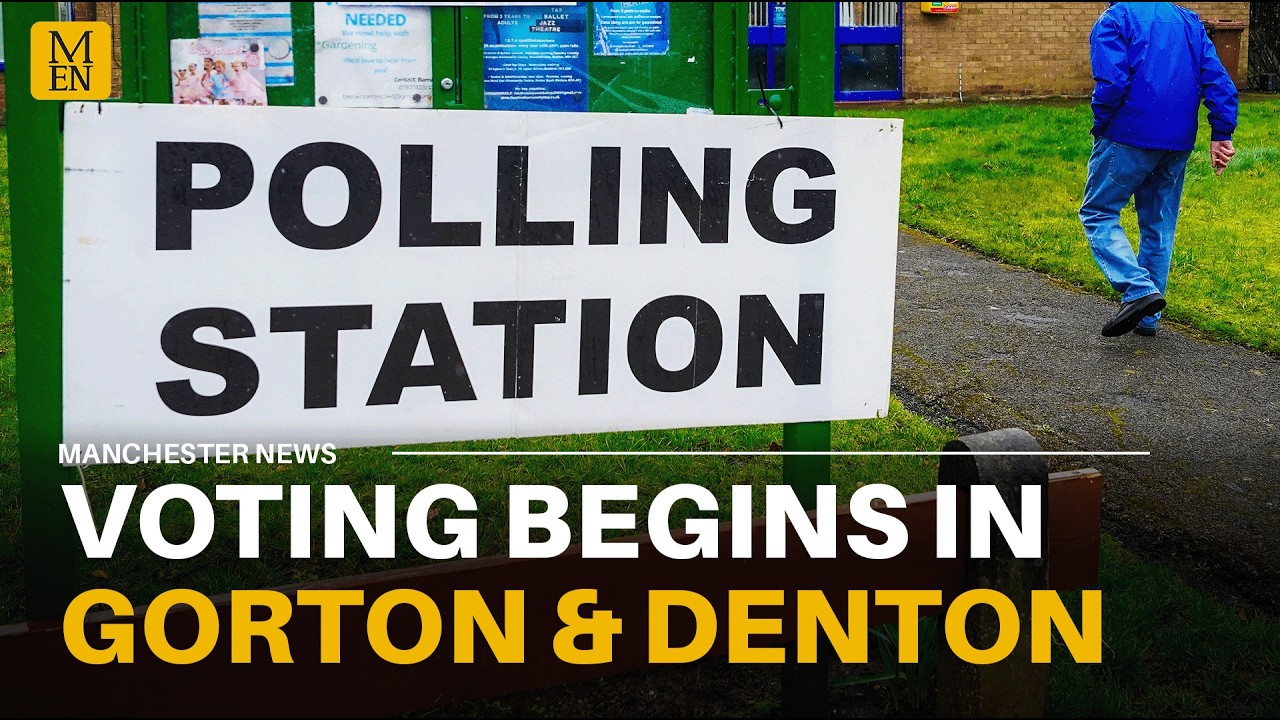 Voting begins in HIGHLY-ANTICIPATED Gorton and Denton by-election