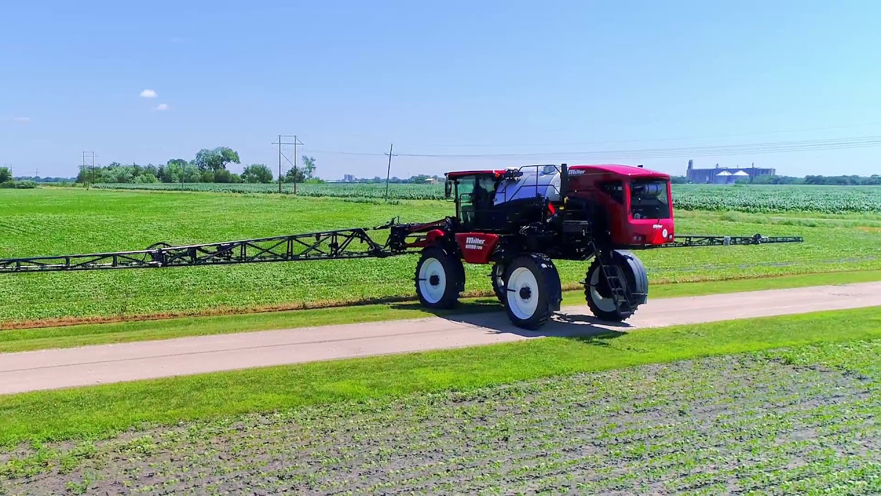 Miller Nitro 7310 & Millennium spray booms