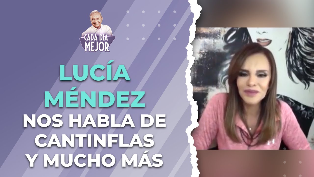 Lucía Mendez, conocida por la telenovela “ La Colorina “, nos habla de Cantinflas y de mucho más!