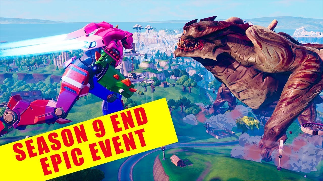 FORTNITE SEASON 9 END EVENT - CATTUS VS DUGGUS - FULL LIVE PLAYTHROUGH