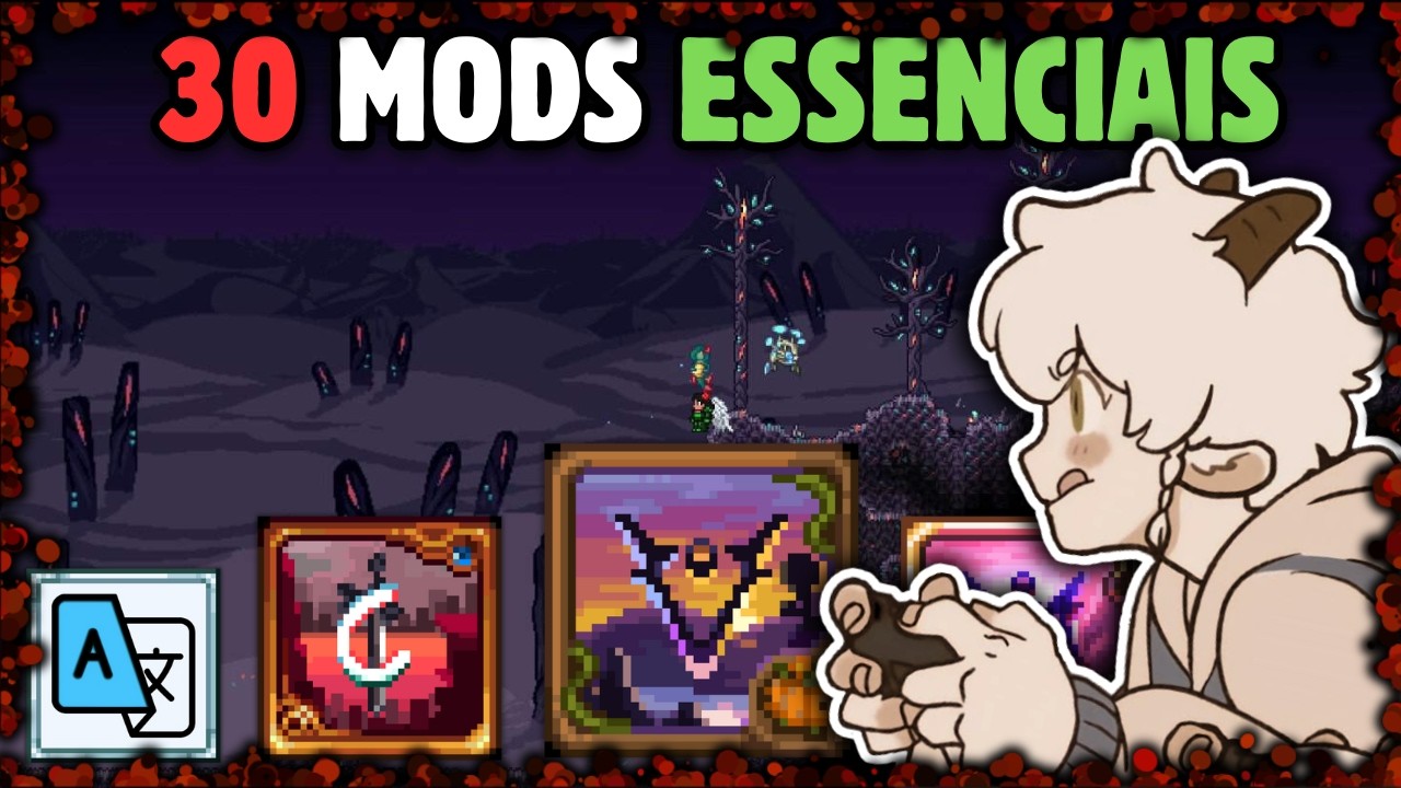 Mods Indispens&aacute;veis pra Jogar Calamity