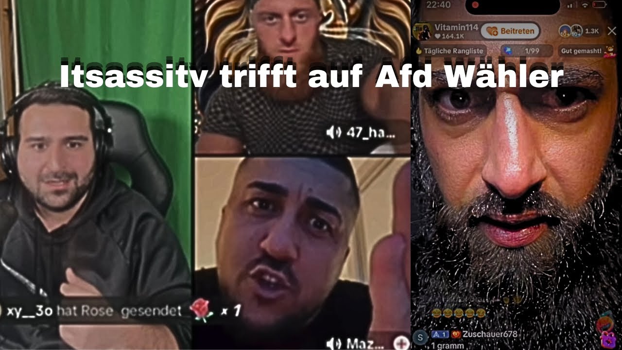 Itsassitv mit Vitamin114 Twitch ￼vs TikTok Eskalation 😂￼