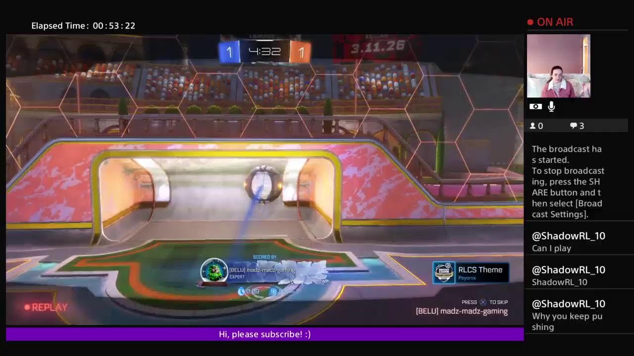 Playing Rocket league with @designer united @joysucksatgames  #FYP