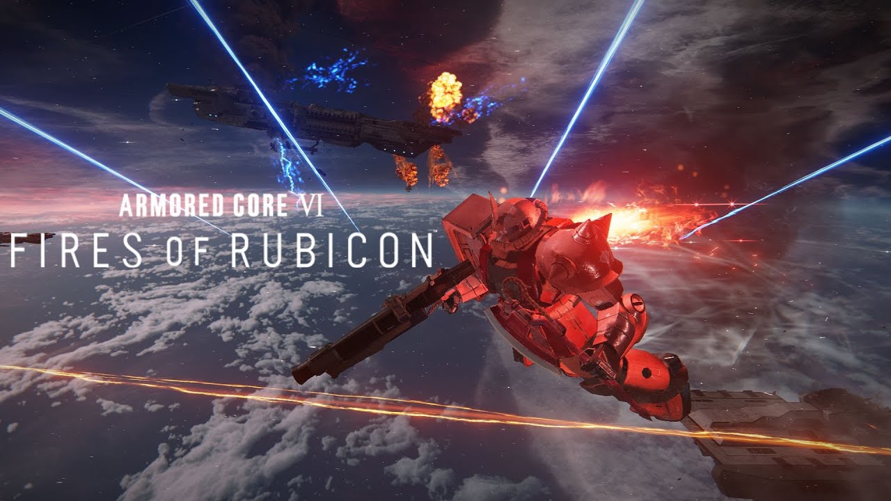 THE RED COMET IS HERE! Char's Zaku II Mod Showcase | Armored Core VI