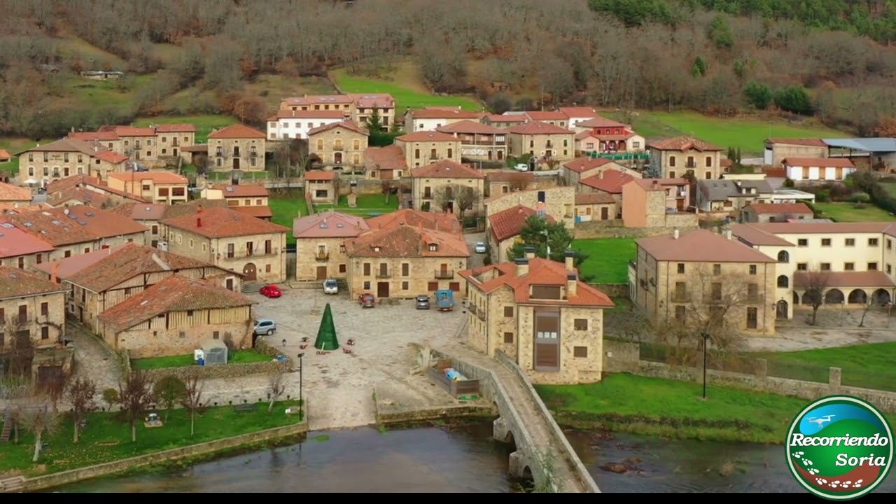 SALDUERO A VISTA DE DRONE   Recorriendo Soria