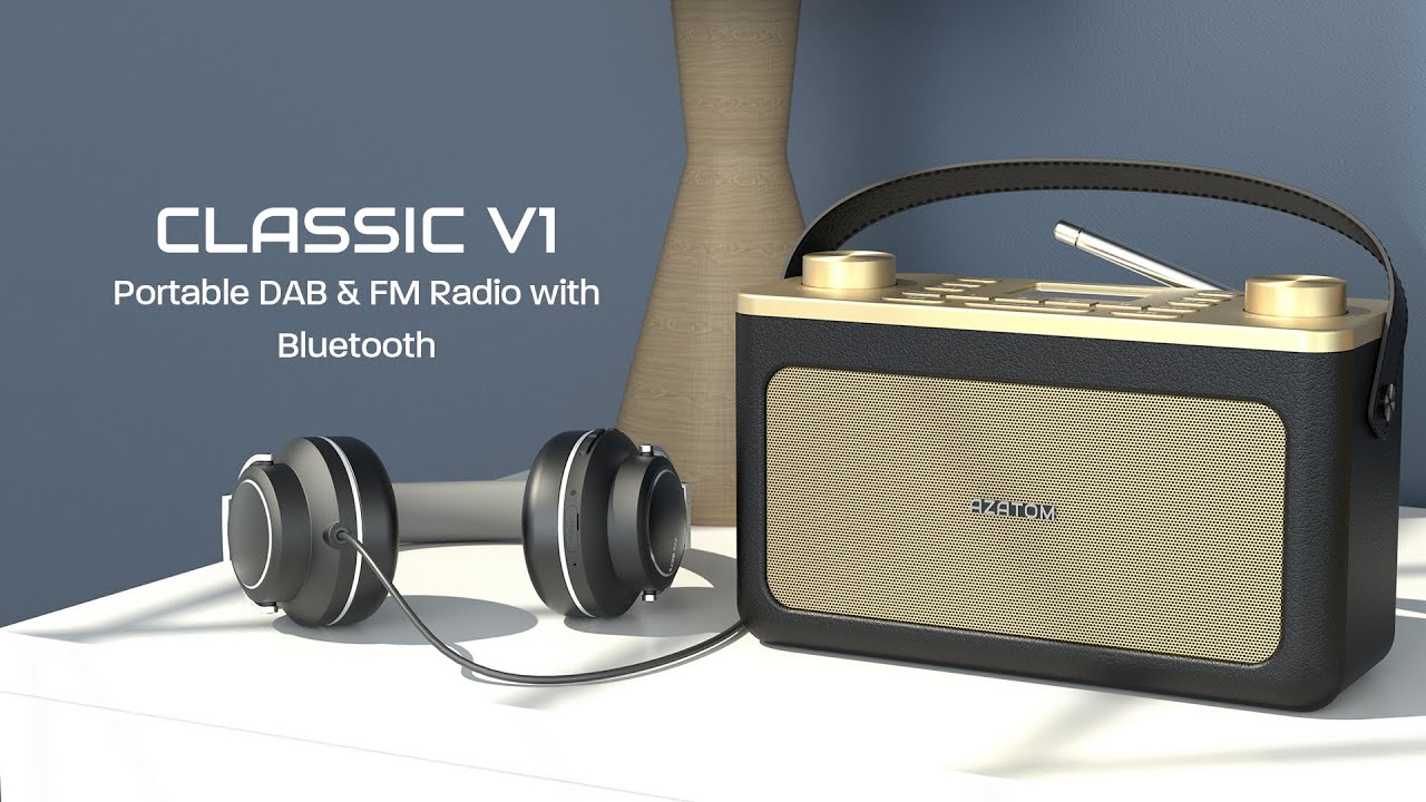 Classic V1 | Portable DAB & FM Radio with Bluetooth |