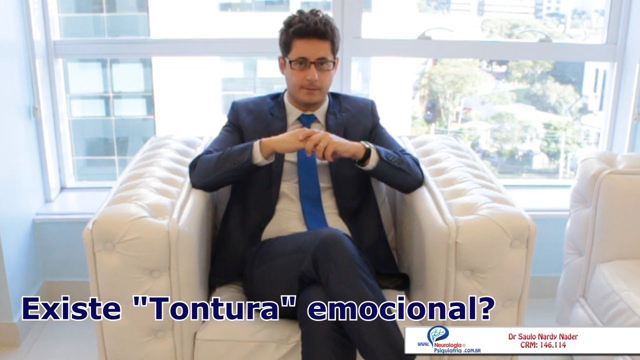 Existe Tontura Emocional? Neurologista  Dr Saulo Nader explica