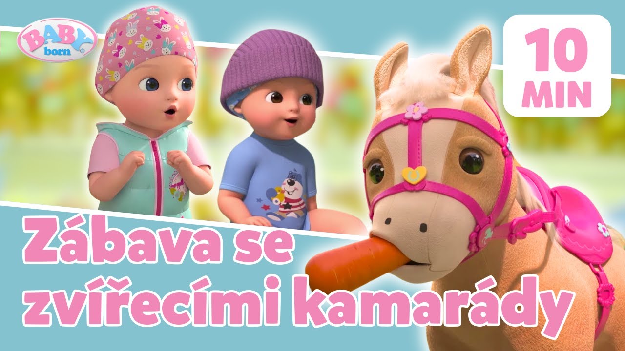 Zábava s Emmou a jejími oblíbenými zvířátky! 🐴🕵 | BABY born