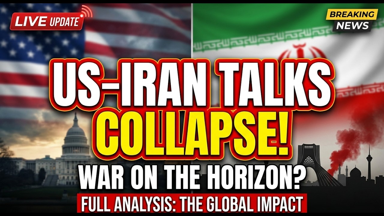 US-Iran Peace Talks COLLAPSE in Islamabad: War Imminent? (Full Analysis) #iran #war #warzone #usa