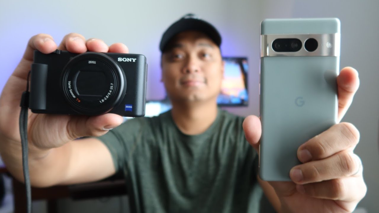 Тестирование видеоблогов Google Pixel 7 Pro и Sony ZV-1! Что лучше?