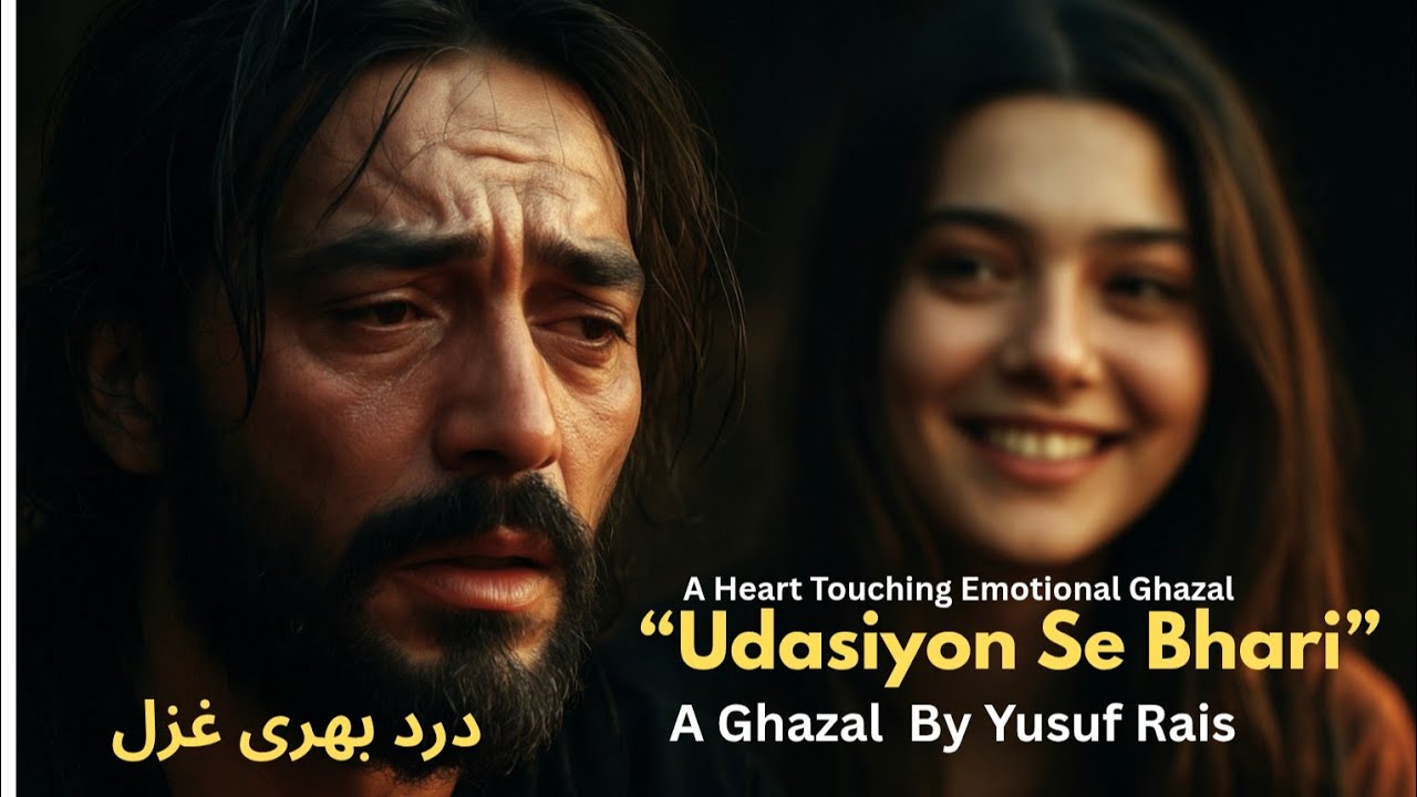 Udasiyon Se Bhari Subah-Sham Rakhi | Emotional Urdu Ghazal | Dard Bhari Ghazal 2025
