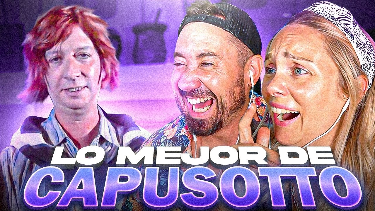 Espa&ntilde;oles REACCIONAN a LO MEJOR DE CAPUSOTTO 😱 Nos saluda