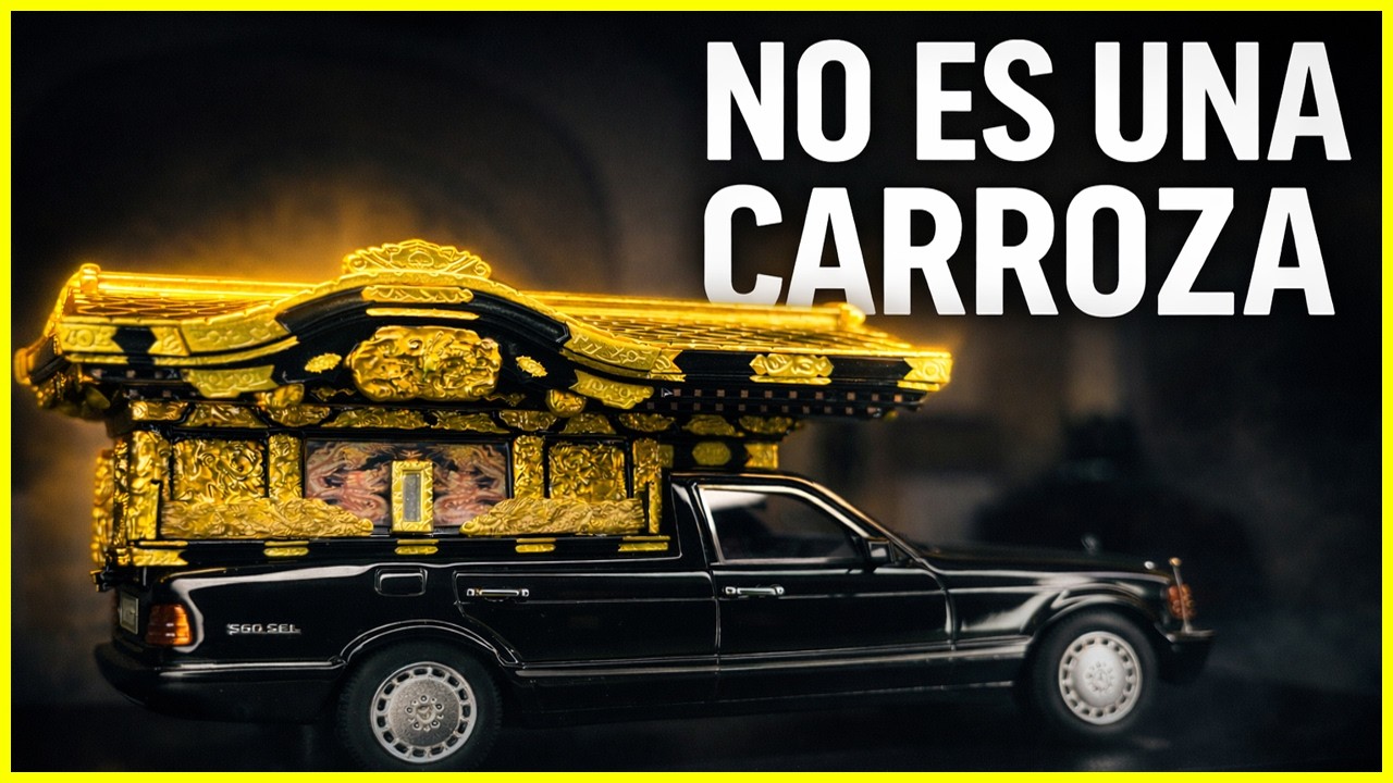 La Carroza Fúnebre Más Extraña y Lujosa – Mercedes Benz Nagoya 1990 - Hearse Model Car Die Cast