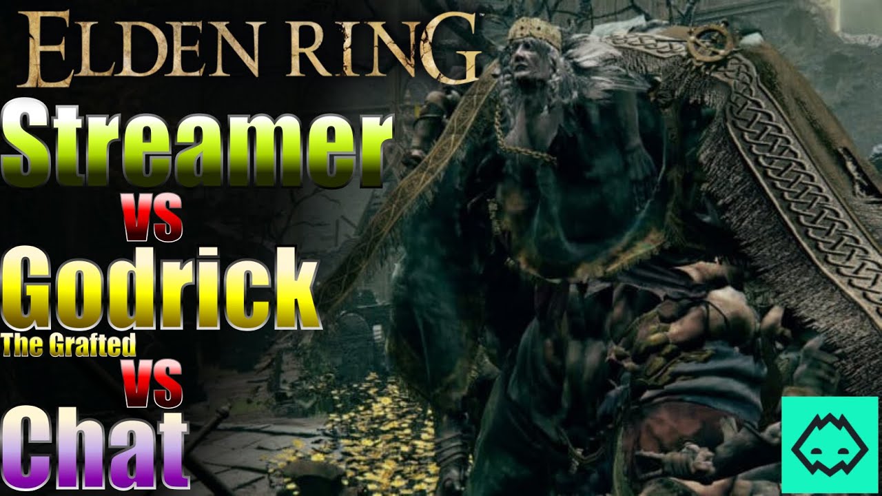 ┃Elden Ring┃Streamer VS Godrick the Grafted VS Chat - Elden Ring Challenge Run Ep.2