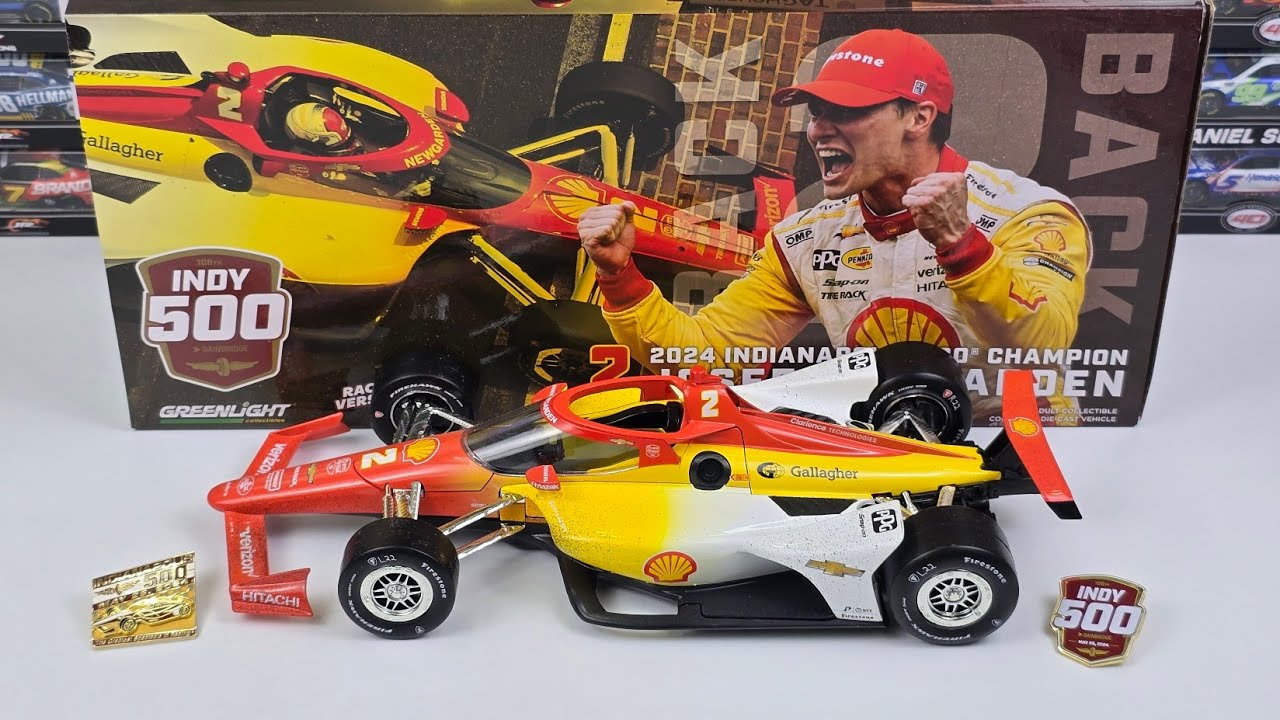 Joseph Newgarden 2024 Indy 500 Race Win 1/18 Diecast