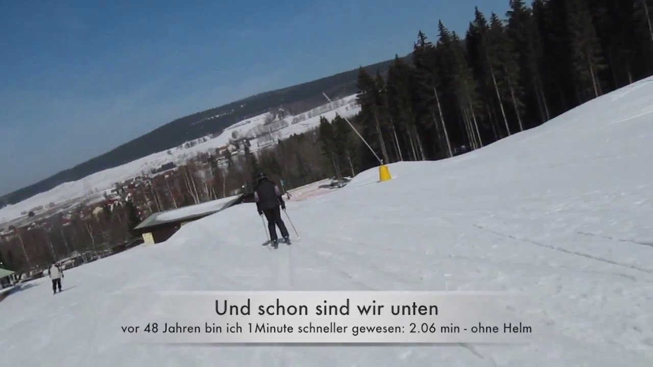 Opa Gerhard`s komplette Nordabfahrt am Ochsenkopf