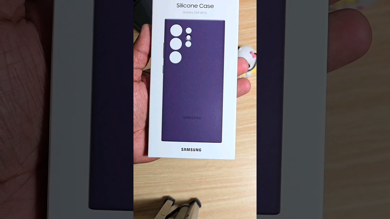 S24 Ultra official silicone case Unboxing! #trending #tech #samsung #unboxing #shorts