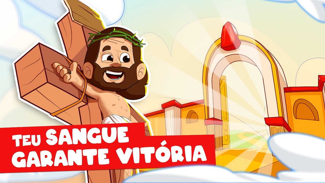 Teu sangue garante Vit&oacute;ria! - Turma N&ocirc; Vad&atilde;o - Cl&aacute;ssicos Crist&atilde;os - M&uacute;sica Infantil Gospel