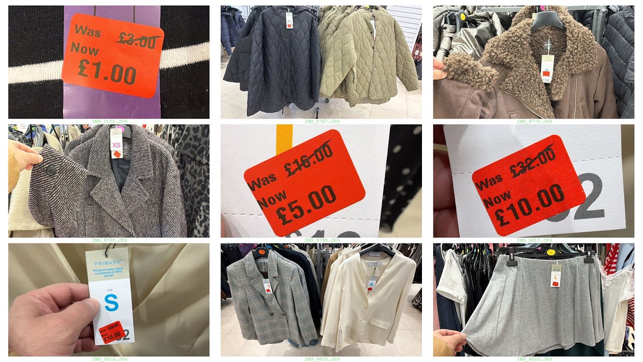 Primark Reductions ~ Primark Women's Boxing Day and New Sale - 29th of December | 2025