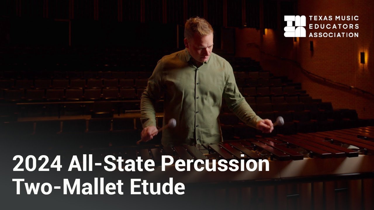 Texas All-State Two-Mallet Etude – Allegro (Mvmt 4) from 