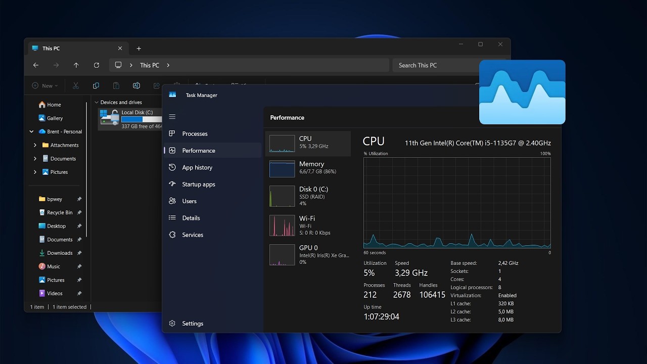 How to Make Task Manager Always on Top in Windows 11