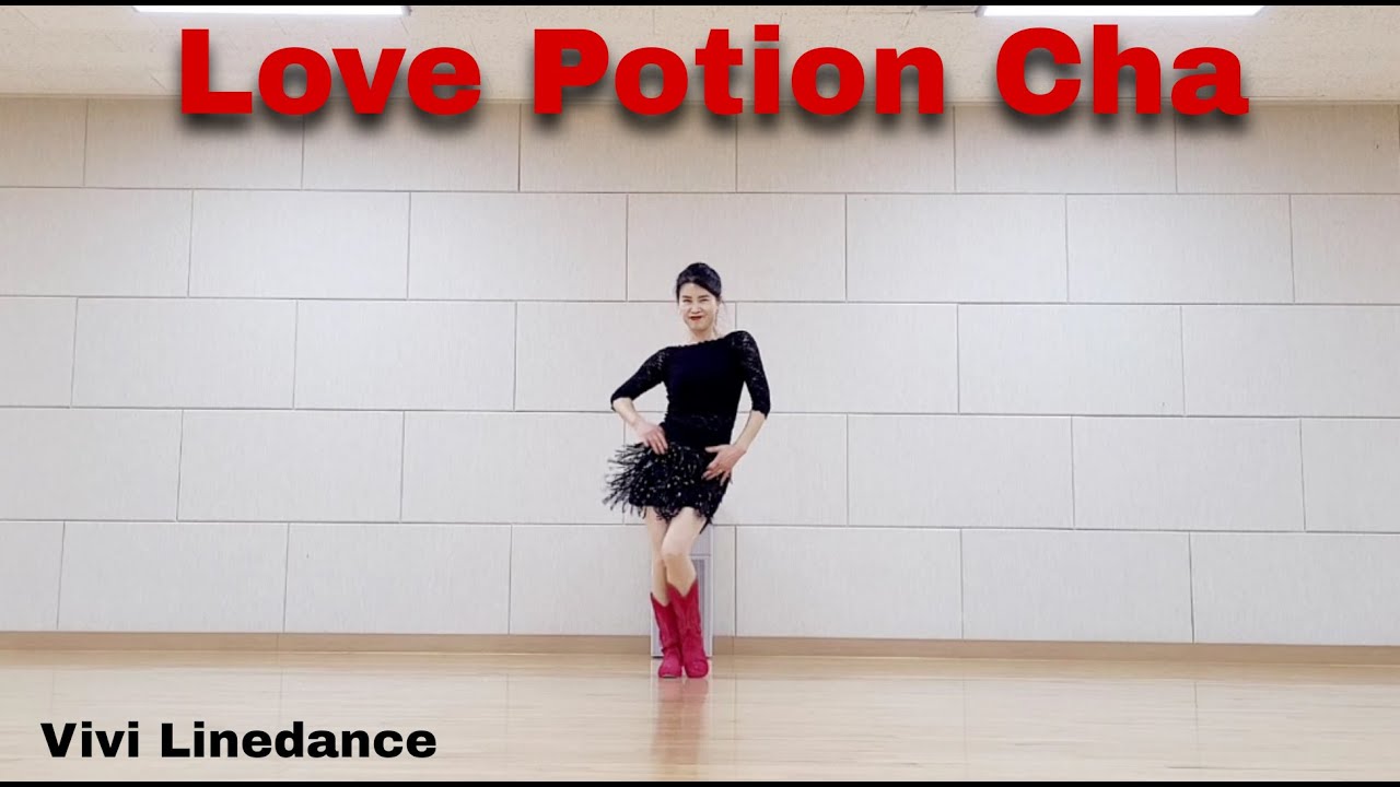 [중급] Love Potion cha / 러브 포션 차 - Line Dance | Intermediate | #비비라인댄스