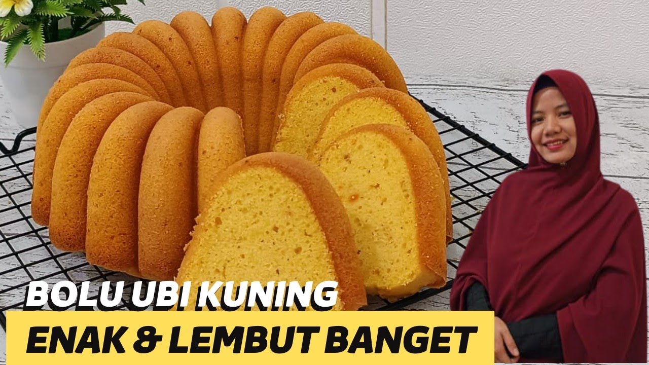 BOLU UBI KUNING || ENAK CUMA PAKAI UBI JALAR KUNING