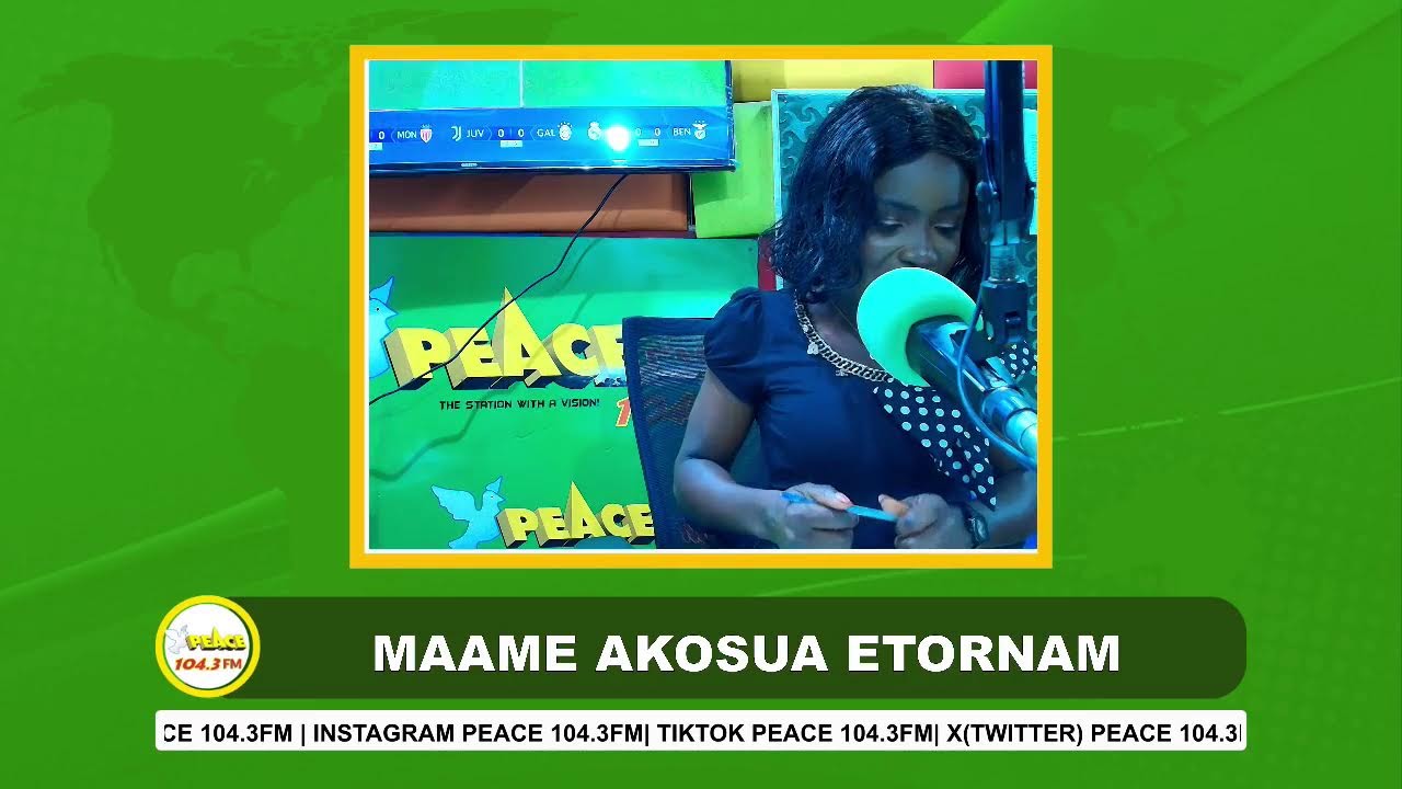 Akan News @ 8pm On Peace 104.3 FM (25/02/2026)
