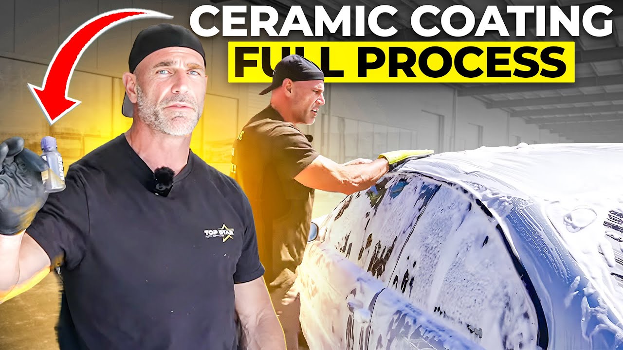 CERAMIC COATING PROCESS + HOW TO PITCH CERAMIC JOBS - TOP STAR AUTO DETAILING