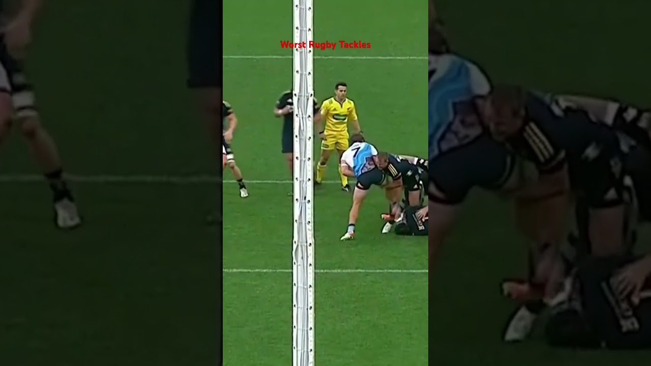 Rugby Tackles but They Get Progressively Worse! #rugby #rugbyhighlights #rugbytackles #sports