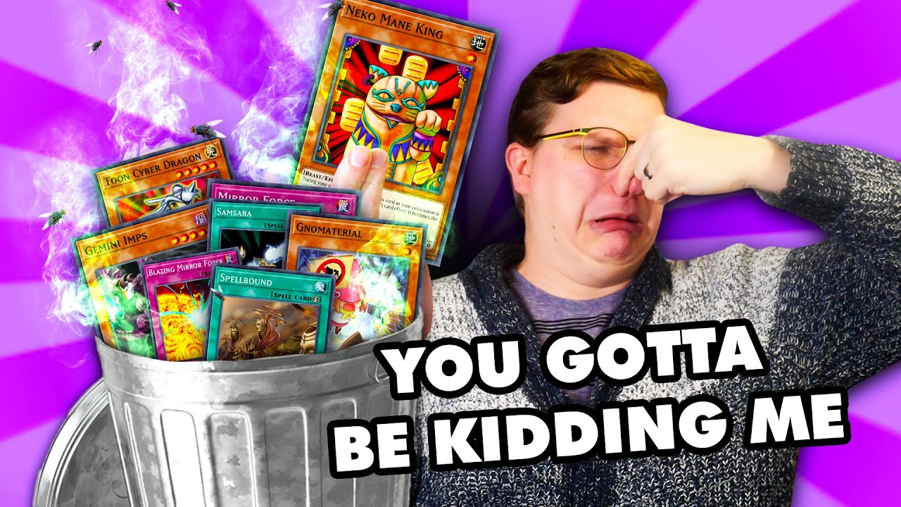 I KNOW THEY SOUND GOOD... BUT DON'T PLAY THESE TERRIBLE YUGIOH CARDS!