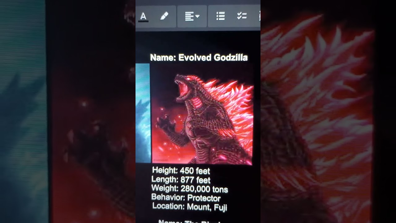 The Power of my Godzilla(Base)