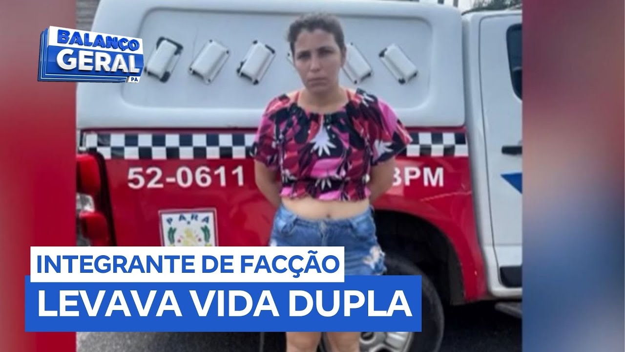 Criminosa que levava vida dupla é presa em Ananindeua (PA)