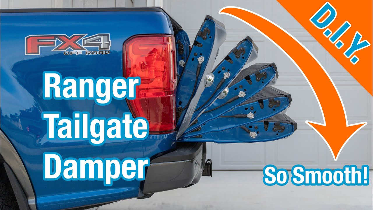 How To Install A Tailgate Damper - 2019 Ford Ranger - DeeZee DZ43206