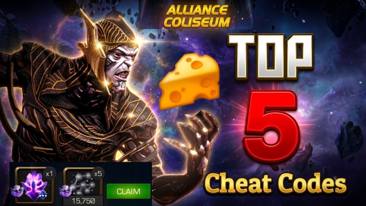 🧀🧀 TOP 5 CHEAT CODES FOR ALLIANCE COLISEUM CORVUS - Easy 4M+ Pts - #ControlDeniel #M #AQRamp