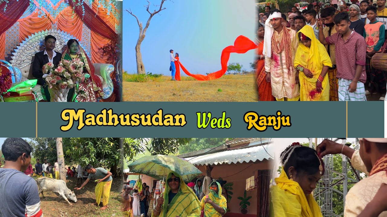 Sagun Bapla 💑|| Santali Wedding Video || Madhusudan & Ranju