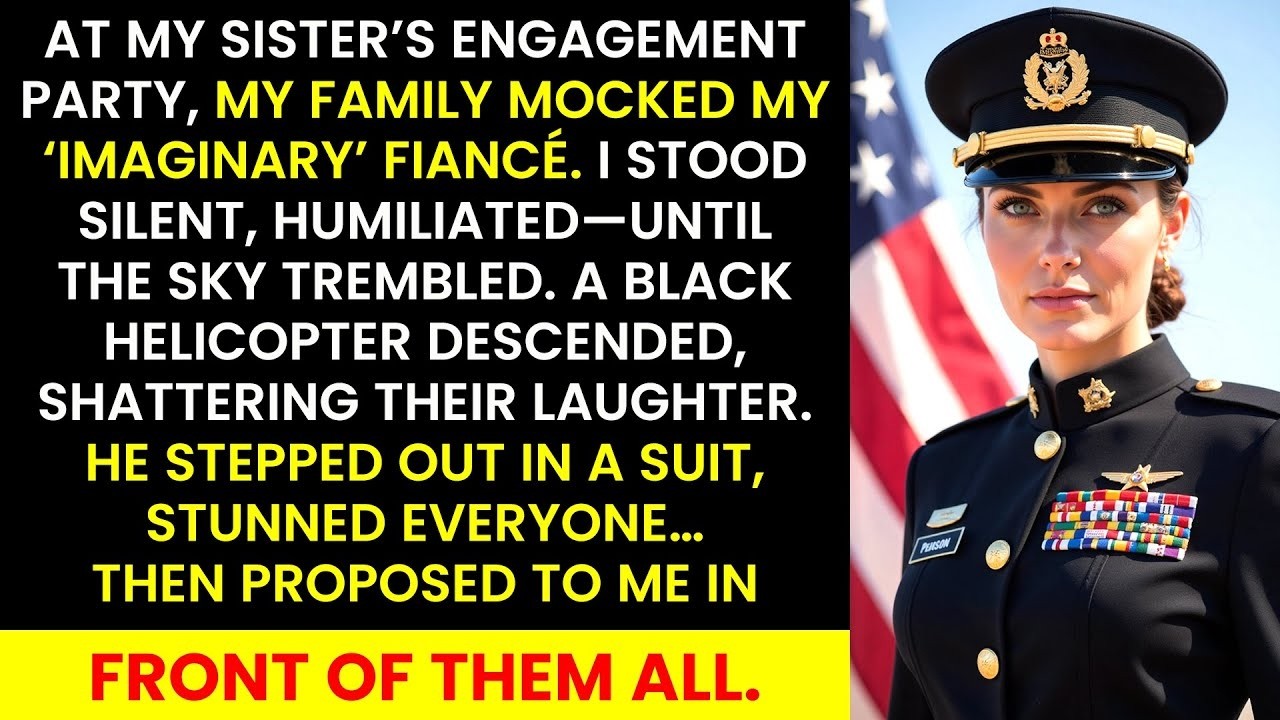 At My Sister&rsquo;s Engagement Party, My Family Mocked My &lsquo;Imaginary&rsquo; Fianc&eacute;&mdash;Until He Landed a Helicopter