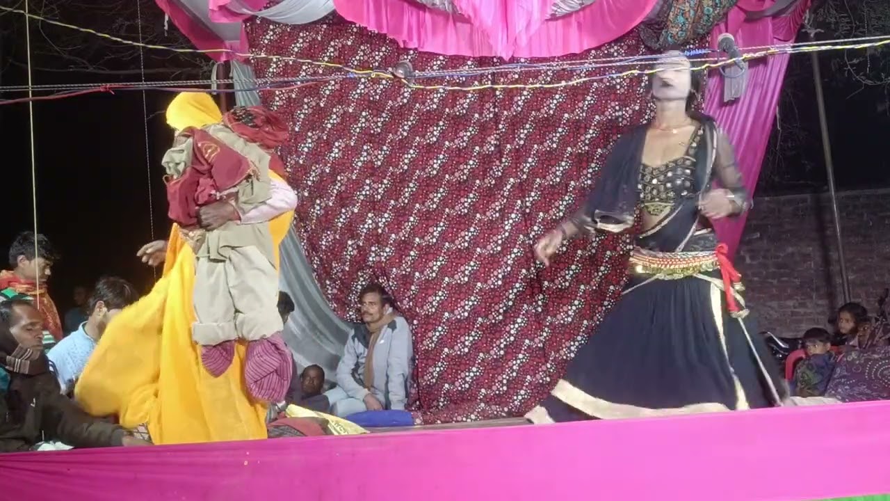 कहां तो जन्मे भैया राम कहां जन्मे कन्हैया मास्टर धर्मराज नौटंकी पार्टी 