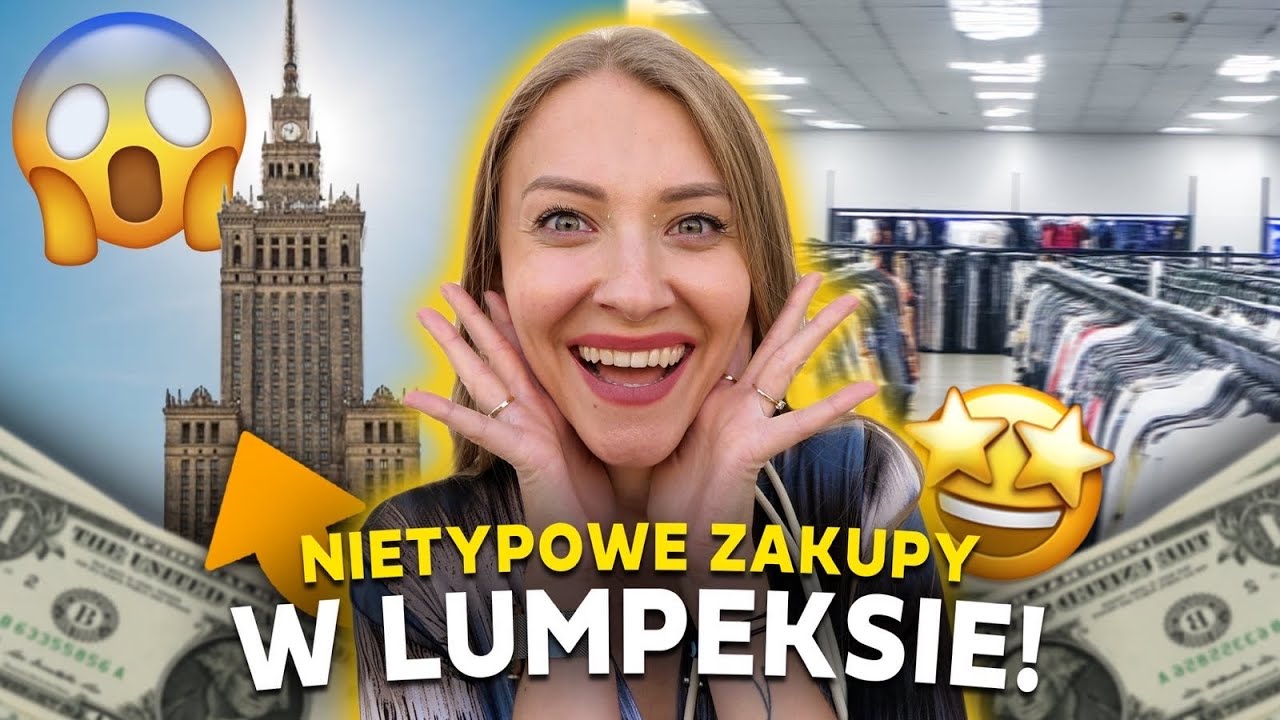 OCENIAM CO PIĄTĄ RZECZ W SECOND HANDZIE❗️*jaki towar można spotkać w lumpeksie w Warszawie? 🤔*