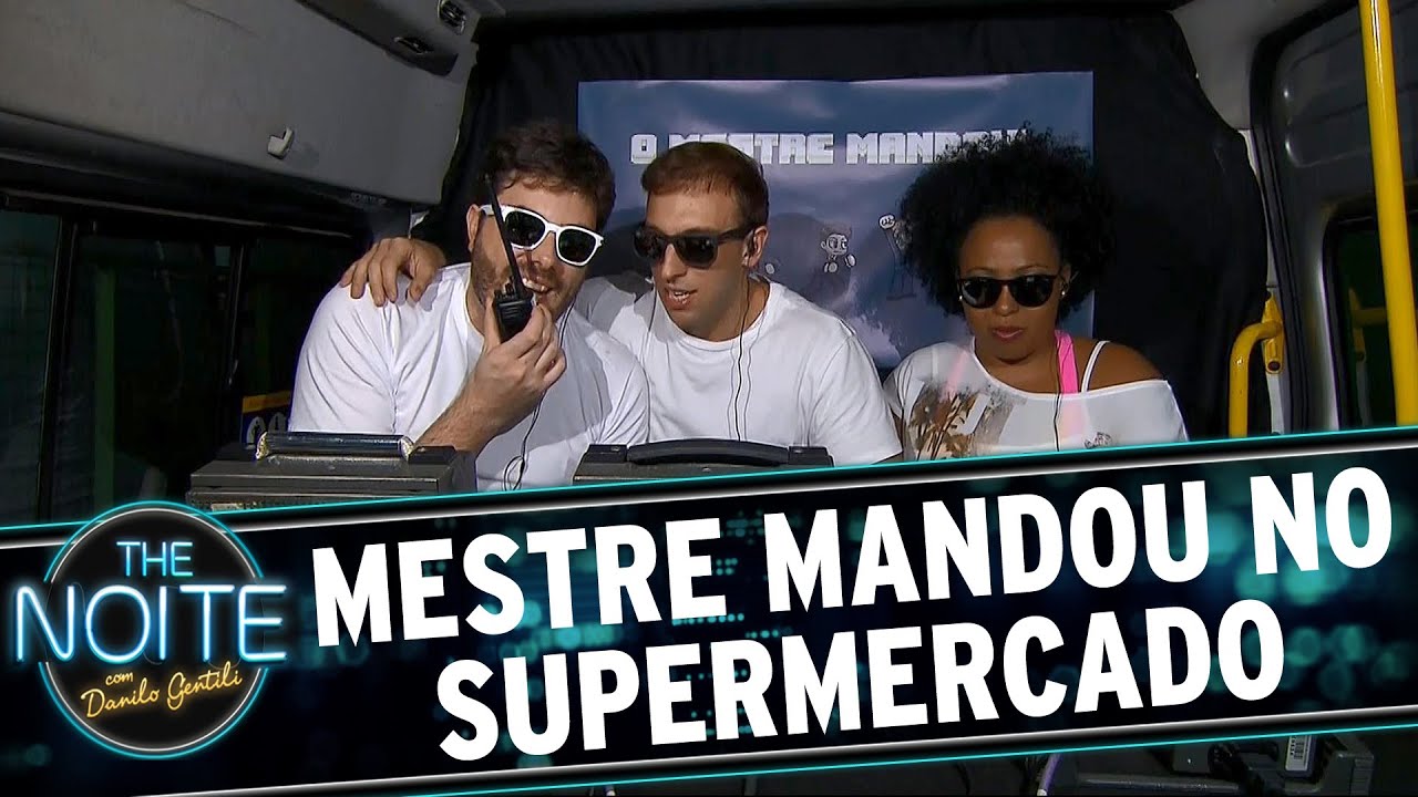 The Noite (29/04/15) - Mestre Mandou no supermercado