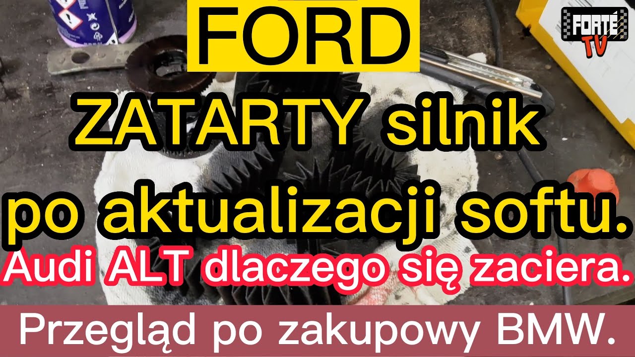 ZATARTY silnik po aktualizacji softu. Audi ALT dlaczego się zaciera. Przegląd po zakupowy BMW.