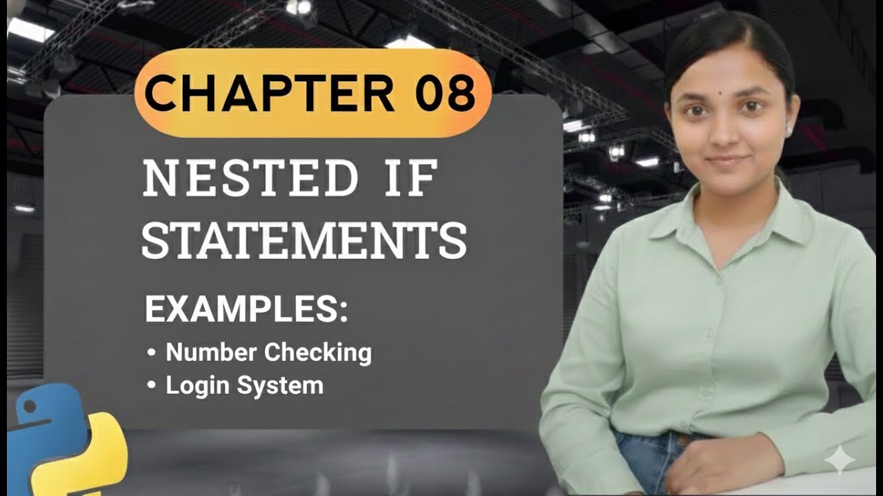 👉 Nested if in Python Made EASY 🔥 | Real Life Examples | Python for Beginners