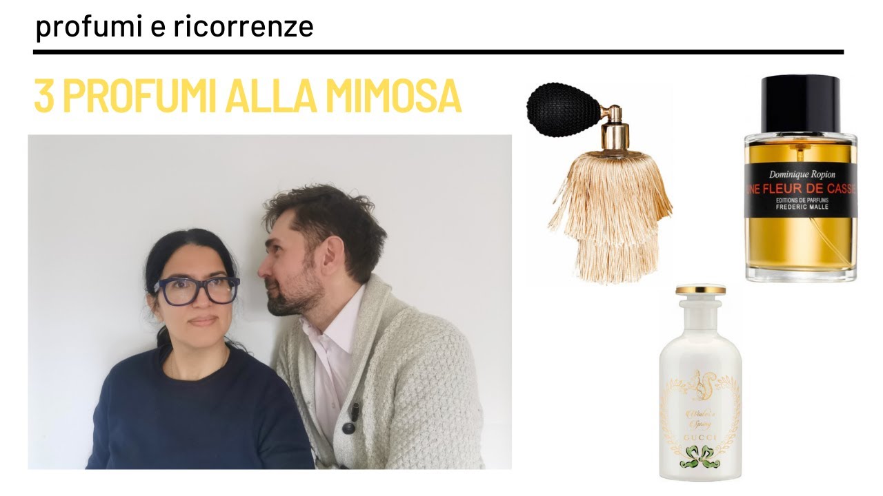 3 profumi alla mimosa per la festa della donna